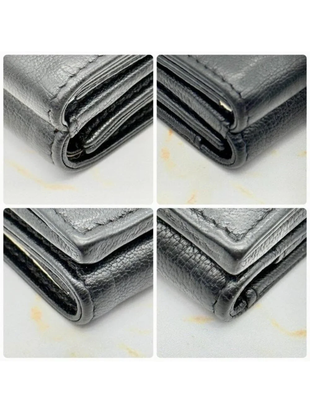 Chanel Ski Motif Trifold Wallet